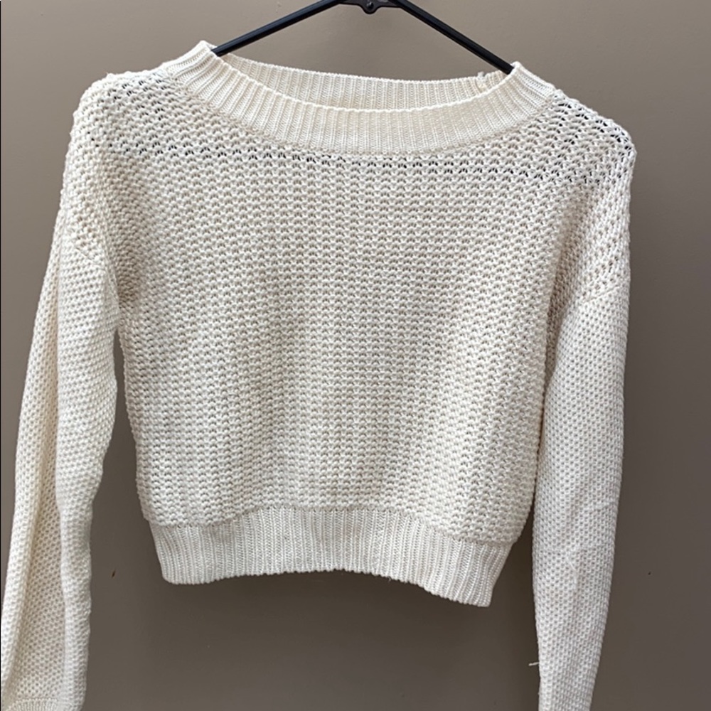 Cropped sweater